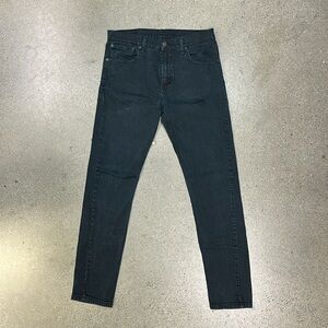 Levi 512 Slim Tapered Black Pants